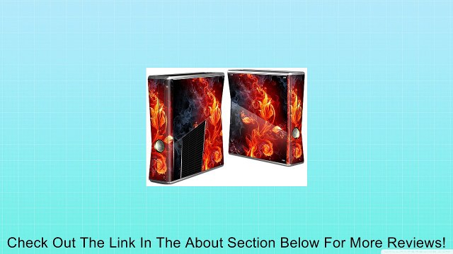 DecalGirl Decorative Skin/Decal for Xbox 360 Slim - Flower Of Fire Review