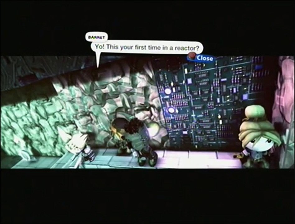 Final Fantasy VII Remake - Opening Bombing Mission - LittleBigPlanet 3