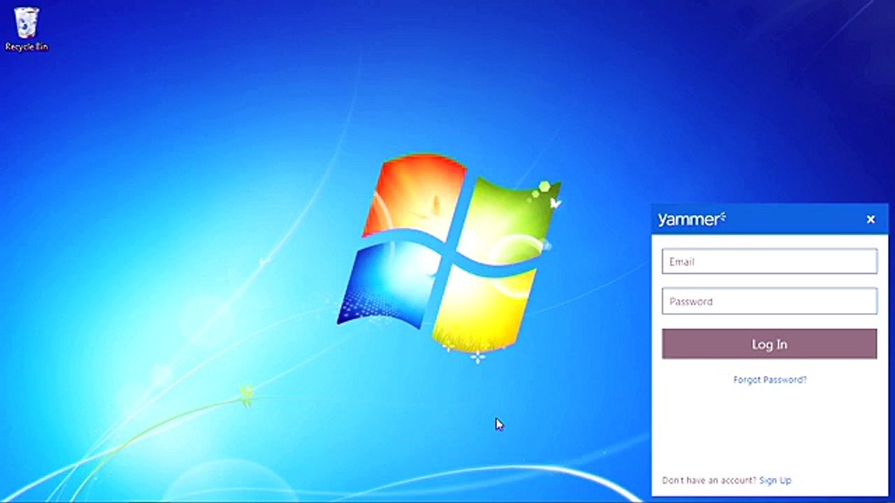 Yammer necessary lecture 12 desktop app