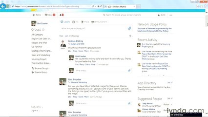 Yammer necessary lecture 38 bookmark