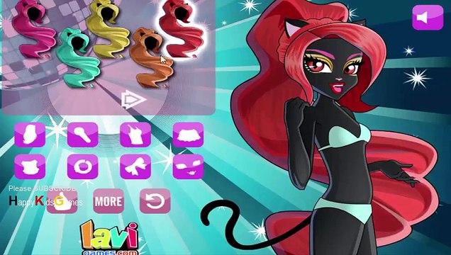 Monster High Games - CATTY NOIR FASHION GAME - Game Walkthrough
