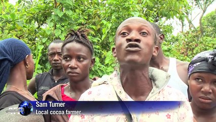 Ebola-hit Sierra Leone's late cocoa leaves bitter taste