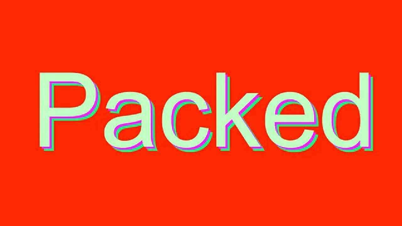 How to Pronounce Packed