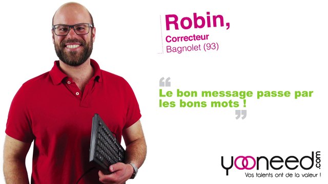 Correcteur à Bagnolet (93170 _Seine Saint Denis) avec Robin - Yooneed