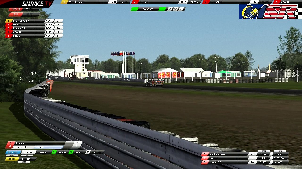 MSR Season 17  rF2 Round 2 Poznan