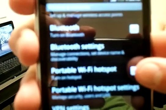 Connecting to the internet using mobile hotspot