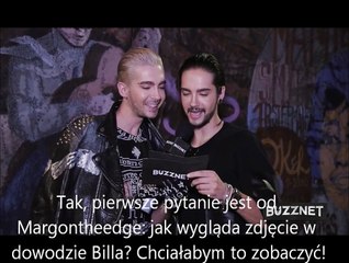 Bill & Tom odpowiadają na pytania fanów (Buzznet) napisy PL