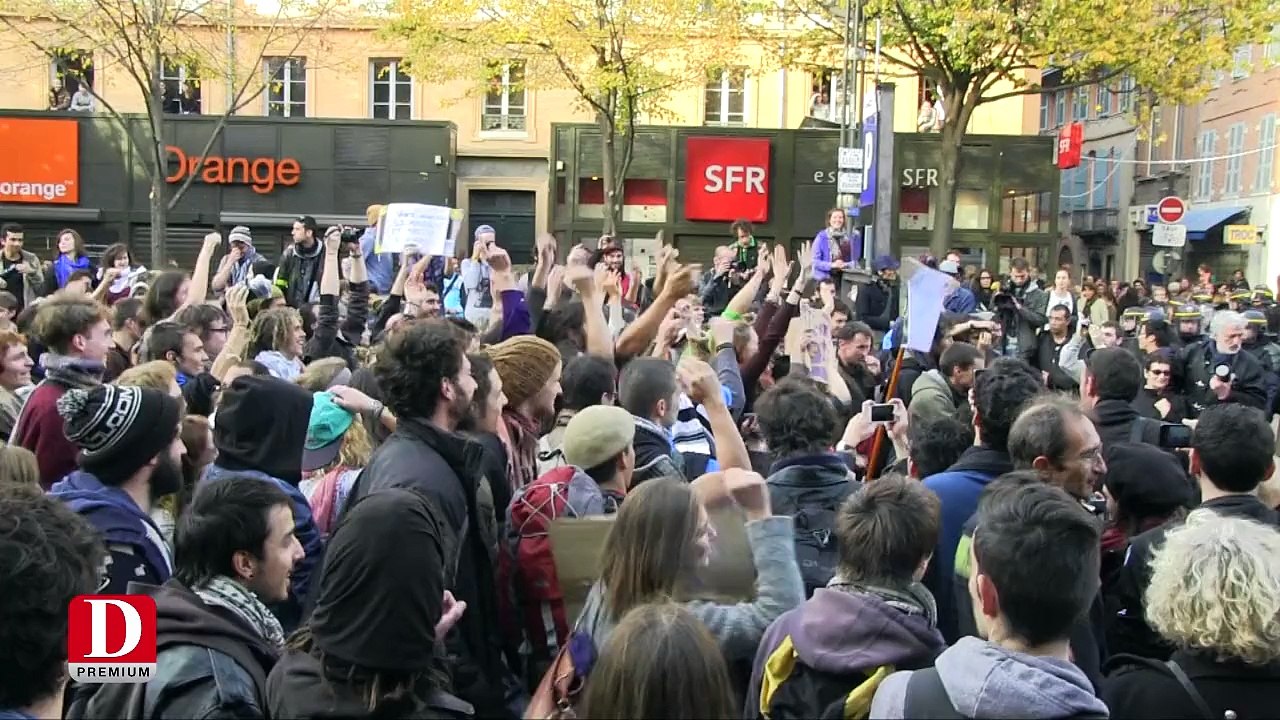 Toulouse manifestation débordements après rassemblement pacifiste
