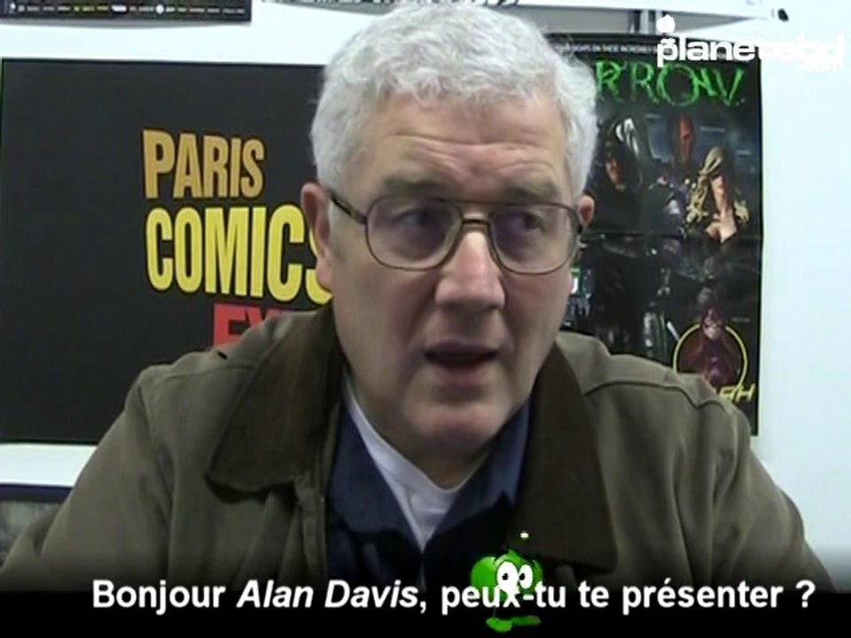 Alan Davis en interview sur PlaneteBD.com