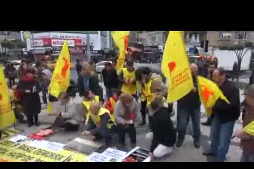 Kadıköy'de oturma eylemi