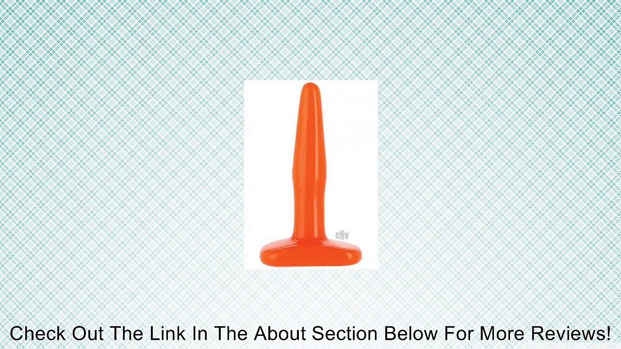 Glo Anal Plug Slim Orange Review