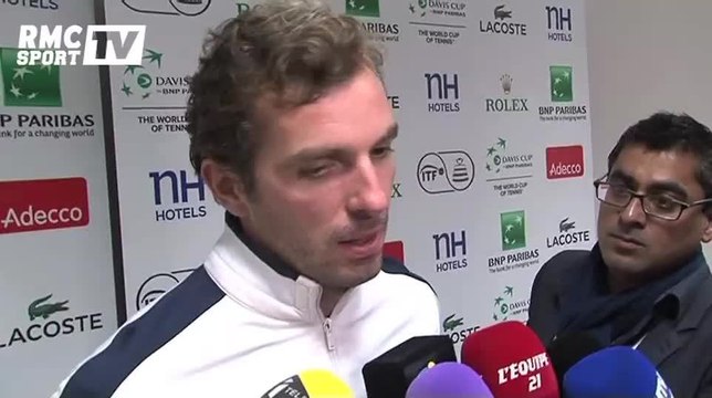 Tennis / Coupe Davis - Benneteau : Les Suisses ont été meilleurs que nous 23/11