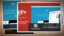 Hype - WordPress App Landing Page   Download