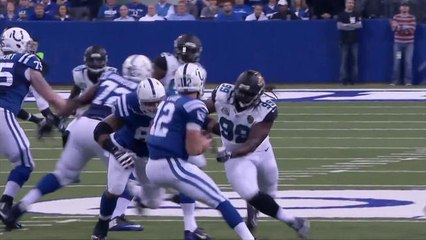 Andrew Luck fumbles, Jaguars recover