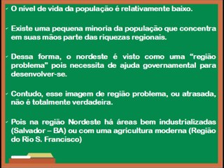 Regiões Geoeconômicas: Nordeste