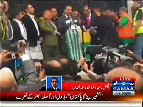 The Participants Of The Million March for Kashmir’s Chanted “Go Nawaz GO” and “Go Bilwal Go” In London - Video Dailymotion_2