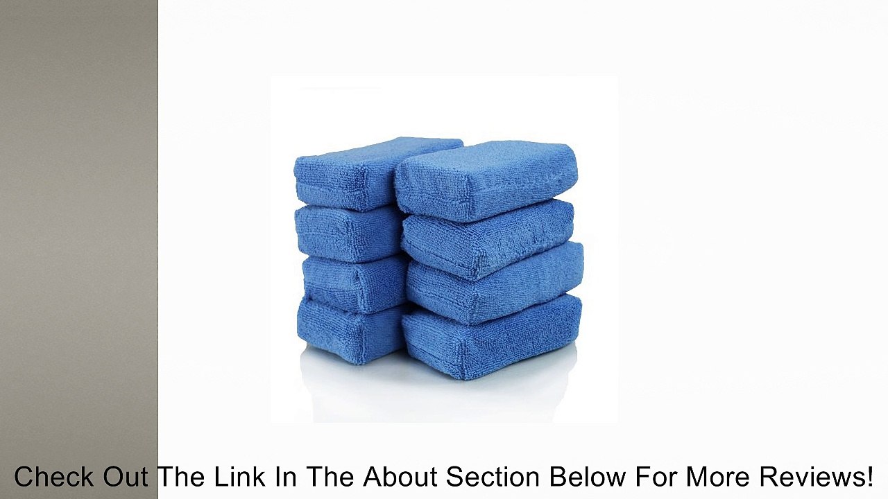 Chemical Guys - Premium Grade Microfiber Applicators (Pack of 8) Review