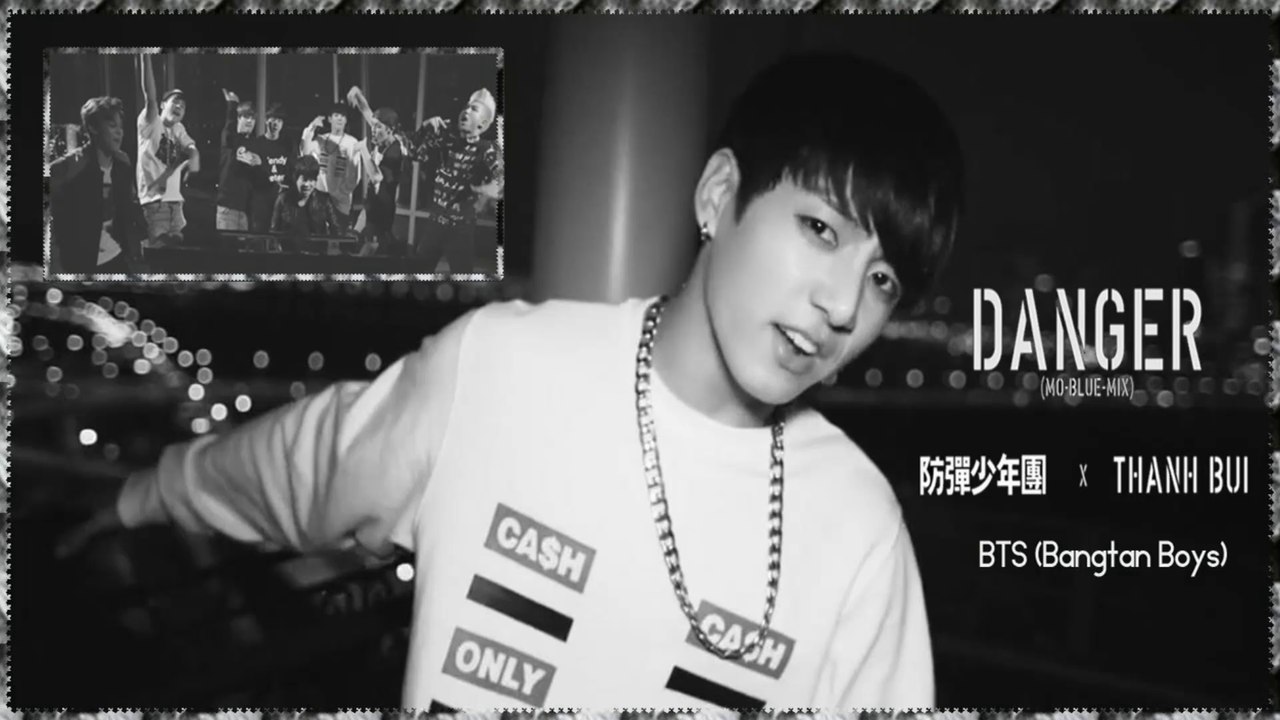 BTS ft. THANH - Danger (Mo-Blue-Mix) MV HD k-pop [german Sub]