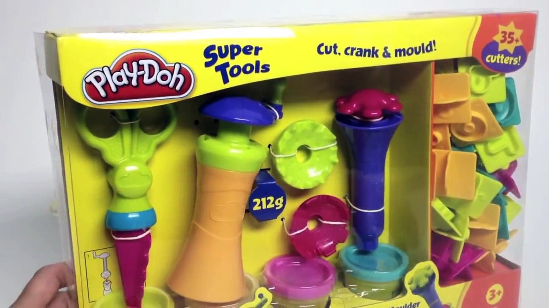Play Doh Super Tools Cut, Crank & Mould Hasbro Toys Playdough Creations Play  Doh Playsets - video Dailymotion