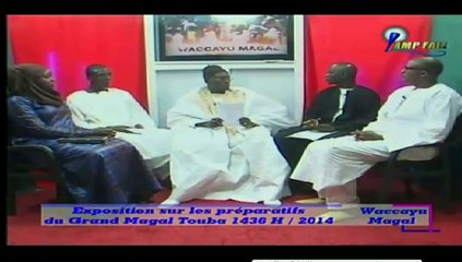 Wacctayou Magal Touba 2014. avec Sokhna May Mbacke Jamil et les autres