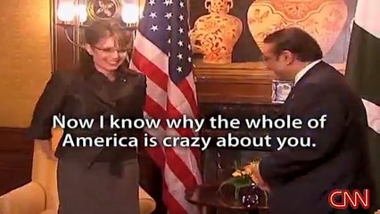 Zardari calls Sarah Palin Gorgeous!