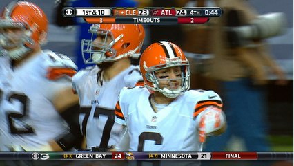 Browns game-winning field goal drive
