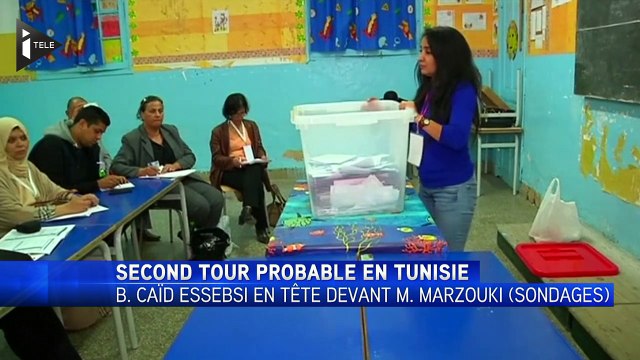 Présidentielle en Tunisie : vers un 2e tour Essebsi-Marzouki