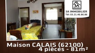 A vendre - CALAIS (62100) - 4 pièces - 81m²
