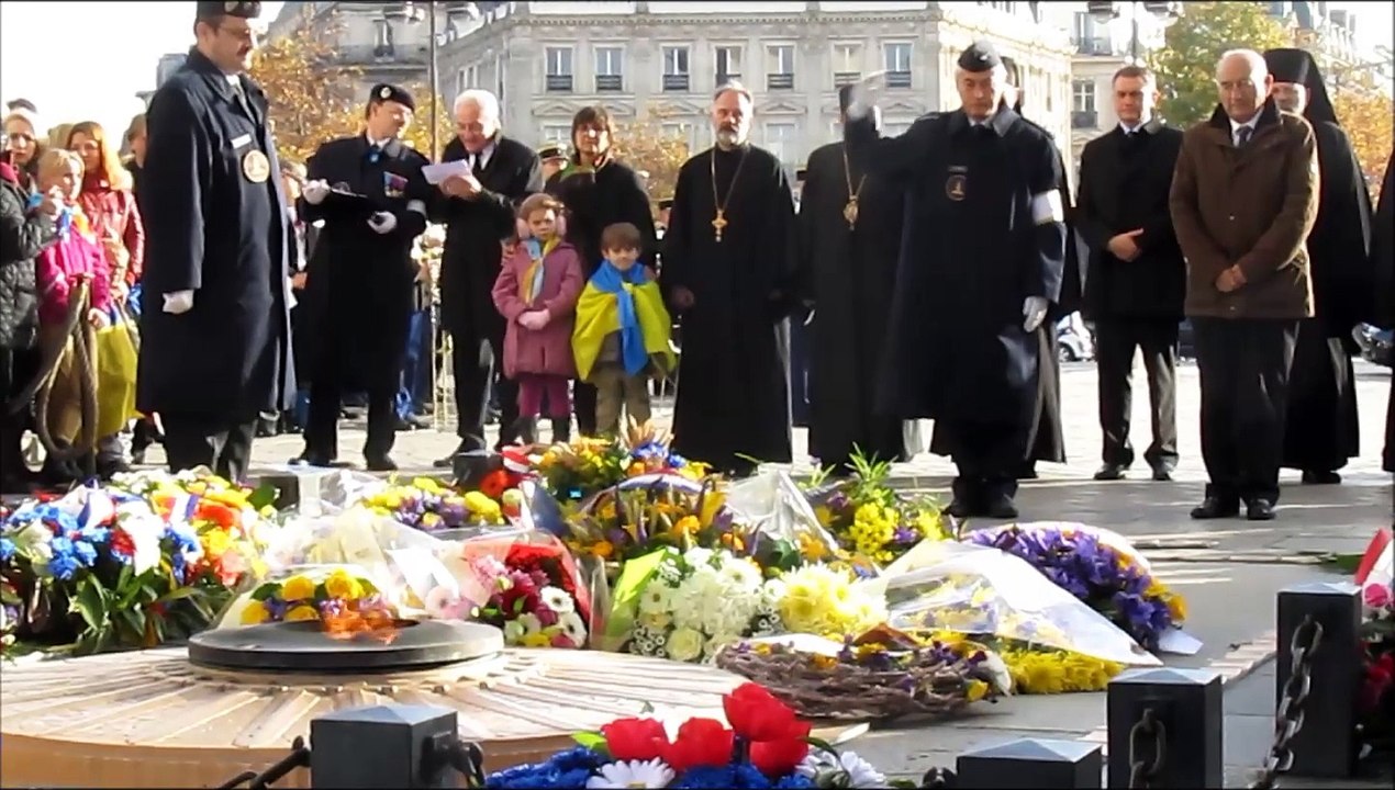 Commémoration du 81ème anniversaire du Holodomor, Paris, le 23 novembre 2014