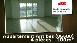 A louer - appartement - Antibes (06600) - 4 pièces - 100m²