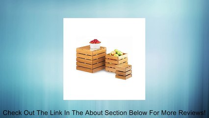 Cal-Mil 1944-6-60 Bamboo 6" H x 6" Square Crate Riser Review