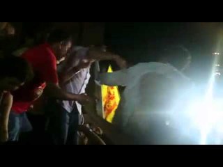 Camilo comemora a vitória ao lado de Cid