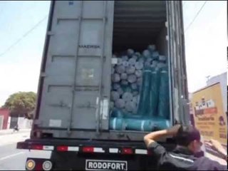 Polícia recupera carga de tecido roubada