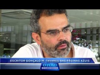 Tải video: ESCRITOR GONÇALO M. TAVARES EM ENTREVISTA PARA PÁGINAS AZUIS