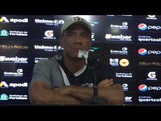 Técnico do Ceará fala do jogo contra o Internacional