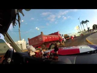 Chegada dos costarriquenhos à Fortaleza