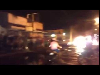 População queima pneus em protesto no Parque Santa Rosa