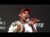 UFC Natal: Renan Barão fala sobre a sua preparação para uma luta no Ultimate