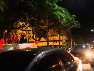 Estudantes são intimidados por Batalhão de Choque