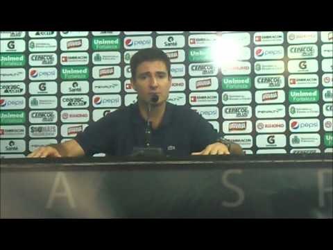 Coletiva de apresentação de Diego Cerri no Ceará