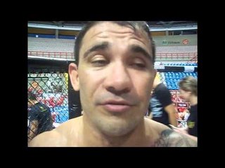 Entrevista pós-luta com Marcus 'Maximus' Aurélio no Warrior Fight
