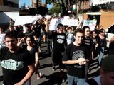 Manifestação de estudantes contra Enem 2011