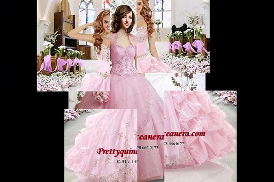 Pretty Pink Dresses for Quinceanera