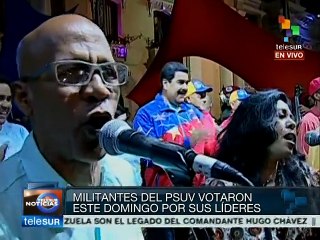 Venezuela: dice autoridad que elección interna del PSUV fue histórica
