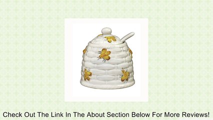 Andrea By Sadek Covered Honey Pot Yellow Bee Review