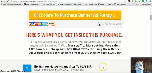 Banner Ad Frenzy Review (Additional Bonuses)