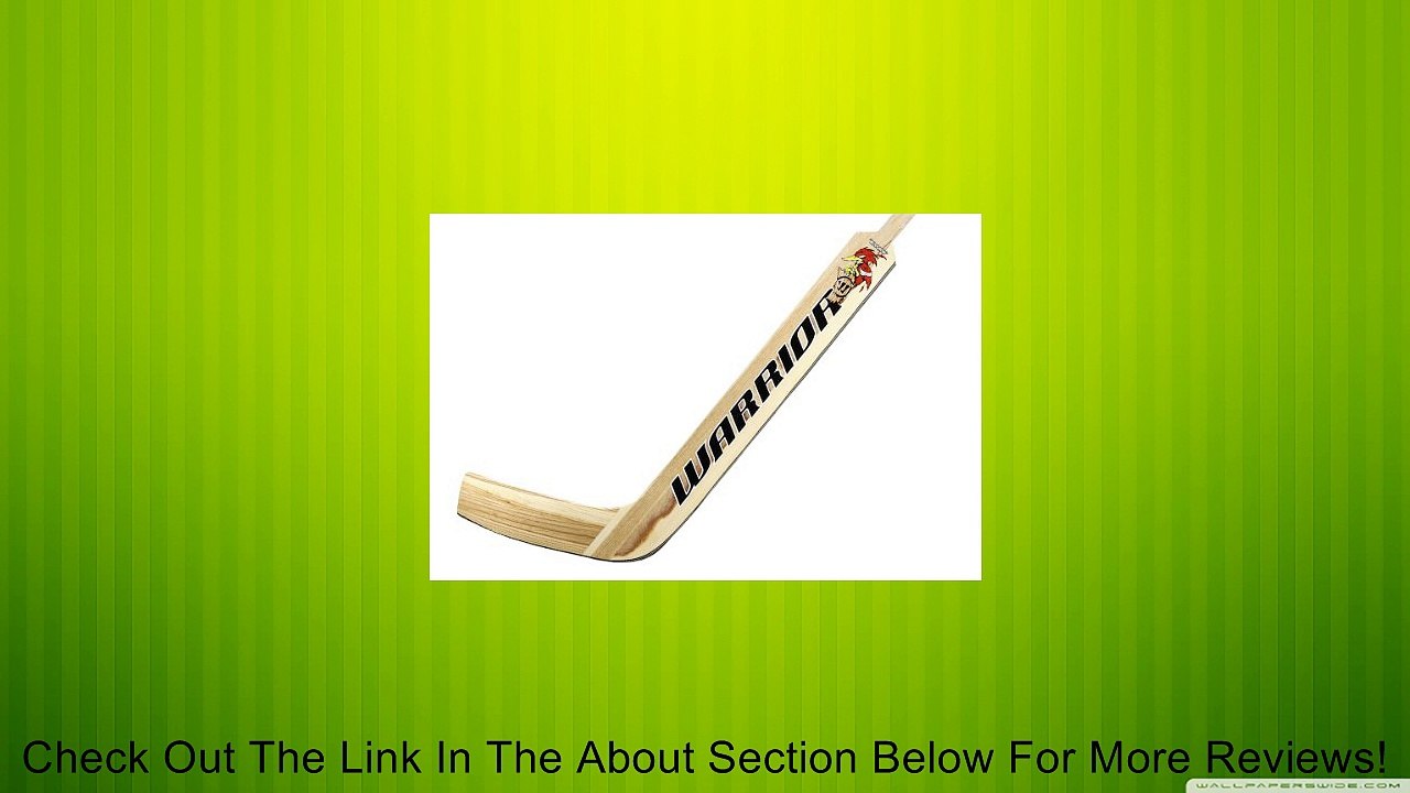Warrior Senior Woodrow HEE Rask Goalie Hockey Stick Review