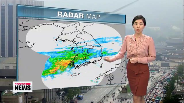 Gloomy day here in Seoul, rain in other areas