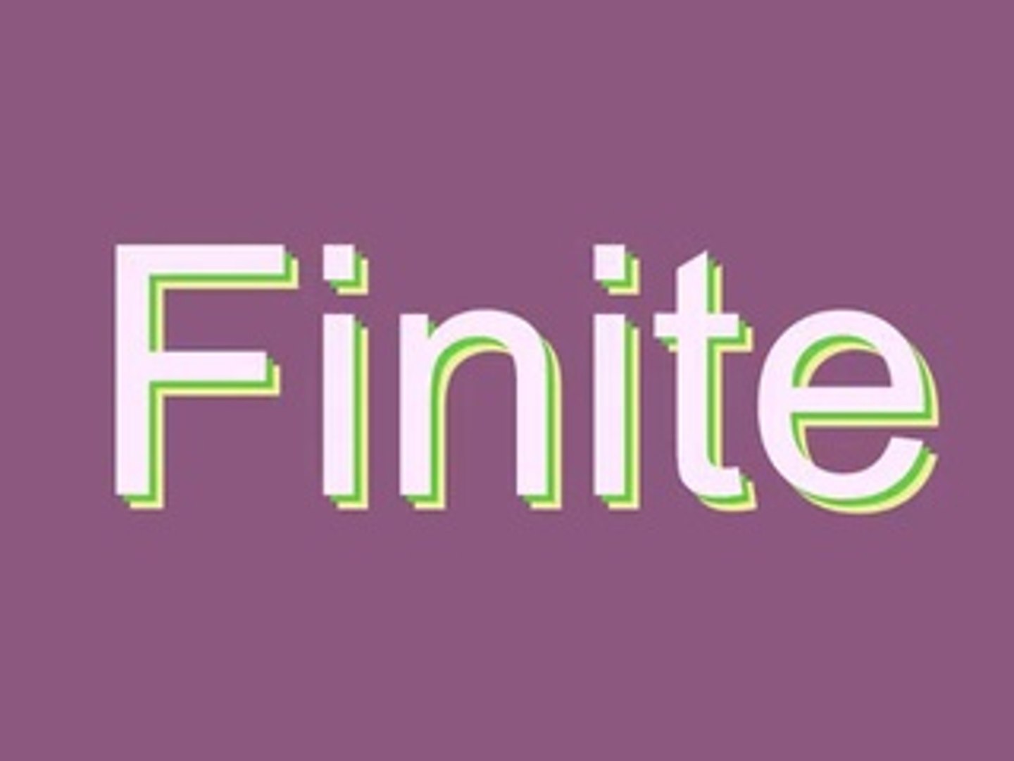 How To Pronounce Finite Video Dailymotion