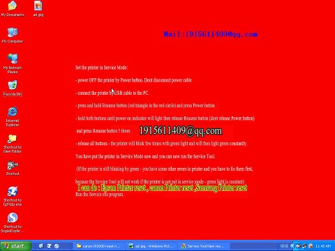 canon IP2600 reset Waste ink 5B00